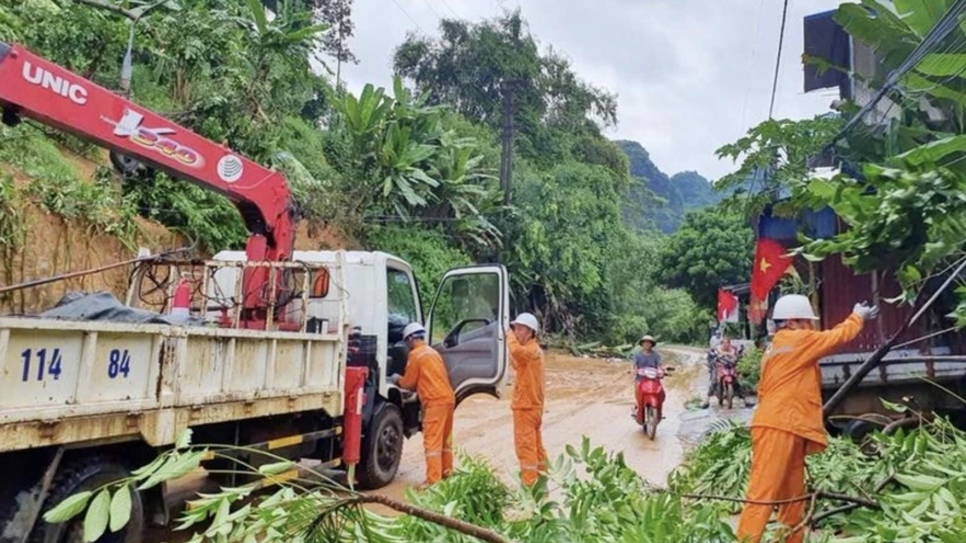 Efforts underway to restore power supply to Typhoon Yagi impacted regions