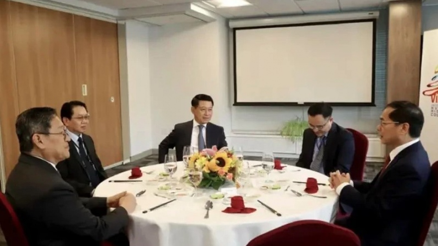 Deputy PM meets Lao, Cambodian counterparts in New York