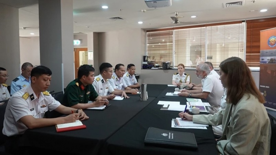 Vietnam navy actively participates in Exercise Kakadu activities in Australia