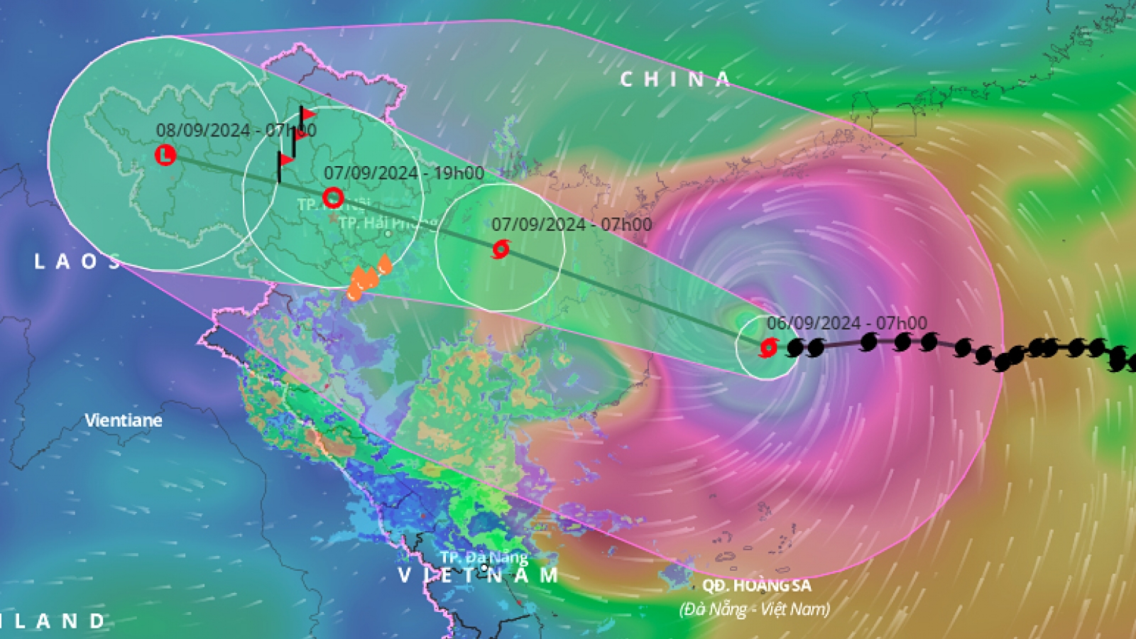 Super typhoon Yagi to make landfall across northern Vietnam in 24 hours