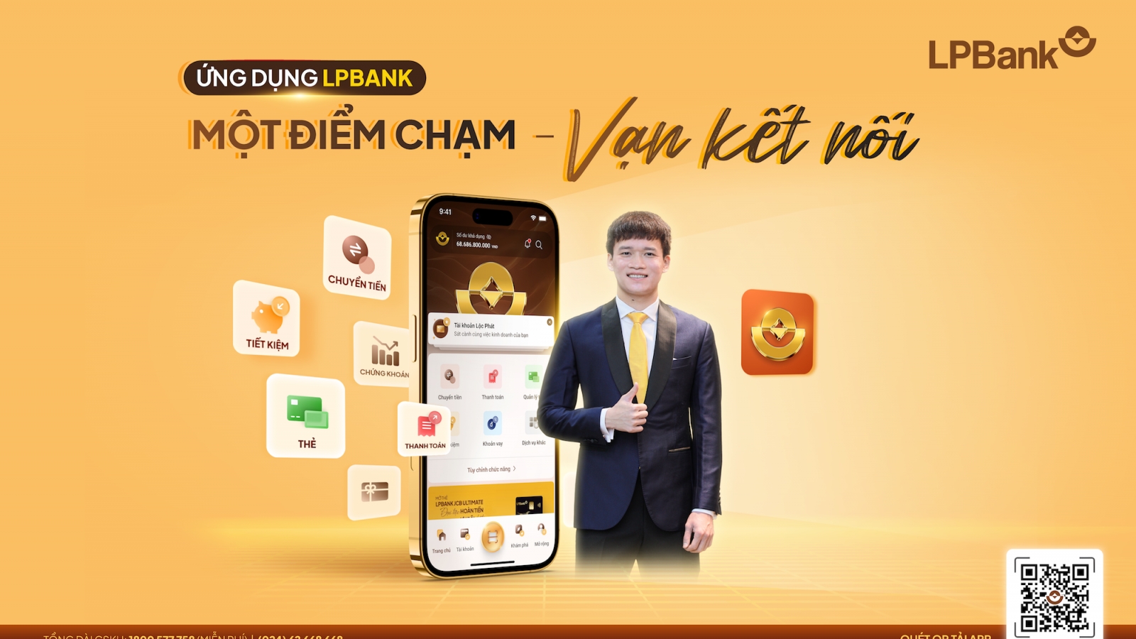 LPBank ra mắt giao diện mới ứng dụng ngân hàng số