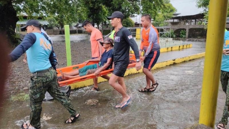 Hơn 20 người thiệt mạng do ảnh hưởng của gió mùa và bão ở Philippines