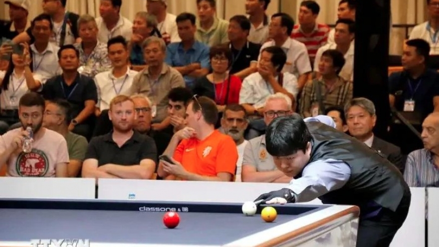 RoK player wins 76th world 3-cushion billiards championship