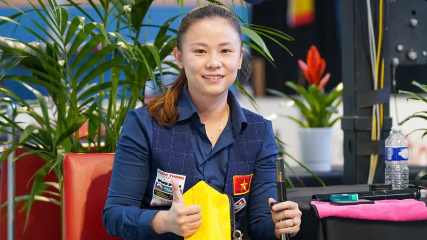 Vietnam wins first-ever medal at Women's World Three-cushion Championship