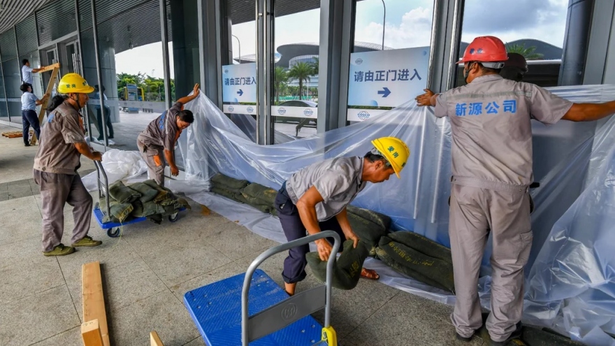 Siêu bão Yagi (bão số 3) tăng tốc, sắp càn quét miền Nam Trung Quốc