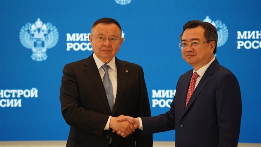 Vietnam, Russia intensify construction cooperation