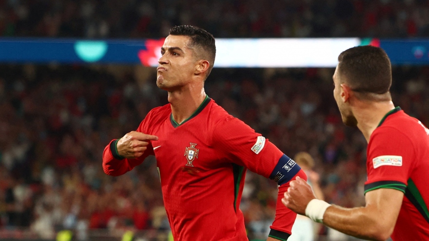 Kết quả Nations League hôm nay 9/9: Ronaldo ghi bàn, ĐT Bồ Đào Nha thắng trận khó tin