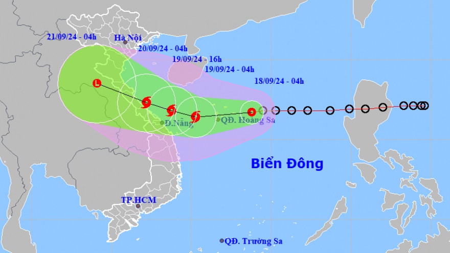 Áp thấp nhiệt đới có khả năng mạnh lên thành bão cấp 8, giật cấp 10