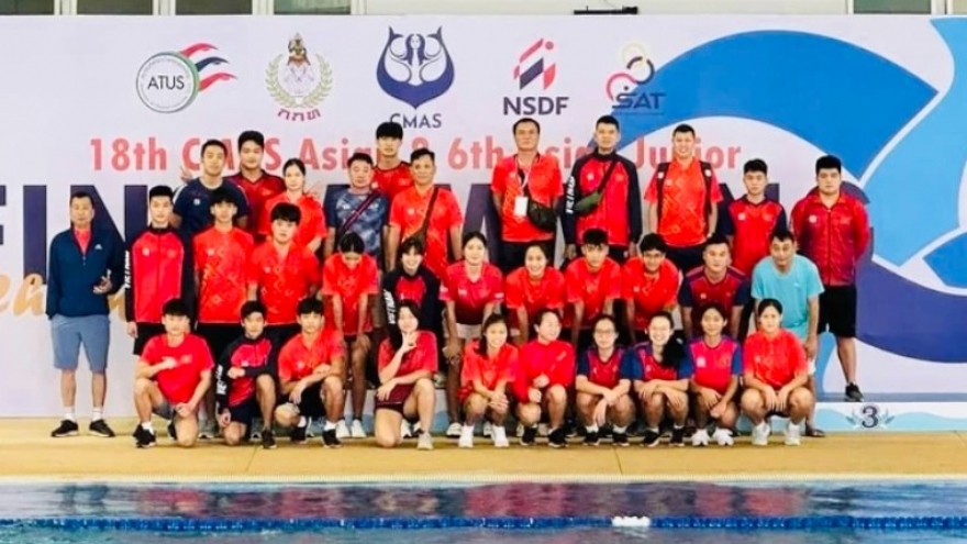 Vietnamese finswimmers vie for world medals in Thailand