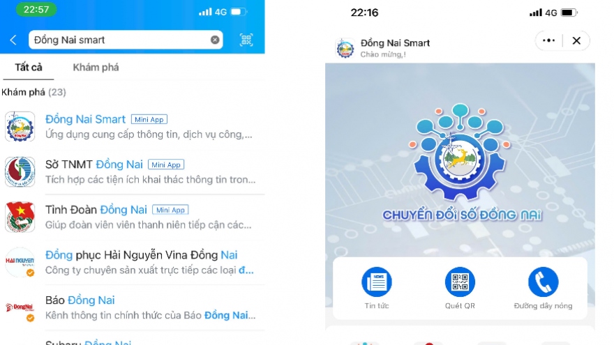 Zalo mini app Đồng Nai: Khi hành chính công không còn khoảng cách