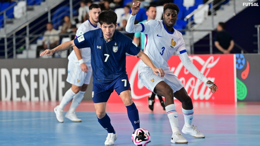 Kết quả và lịch thi đấu futsal World Cup 28/9: ĐT Thái Lan gục ngã