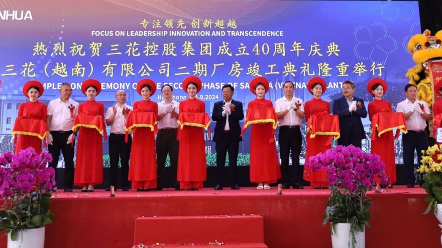 China’s Sanhua inaugurates US$60 million factory in Hai Phong