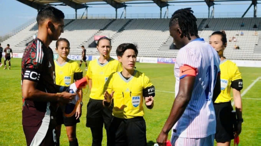 Vietnamese referees to officiate qualifiers for 2025 AFC U20 Asian Cup