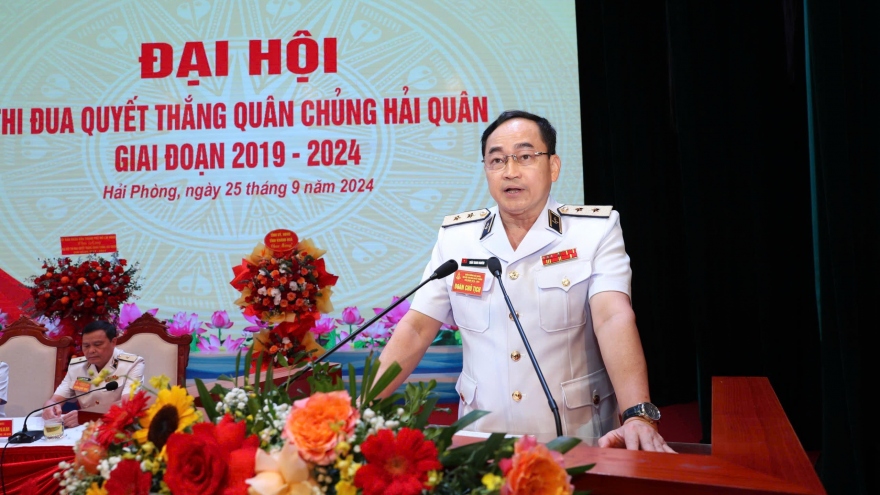 Quân chủng Hải quân tổ chức Đại hội thi đua quyết thắng giai đoạn 2019-2024