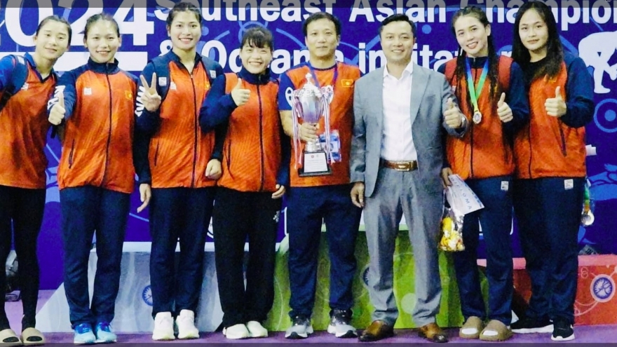 Vietnam secures top position in 2024 Southeast Asian wrestling championship