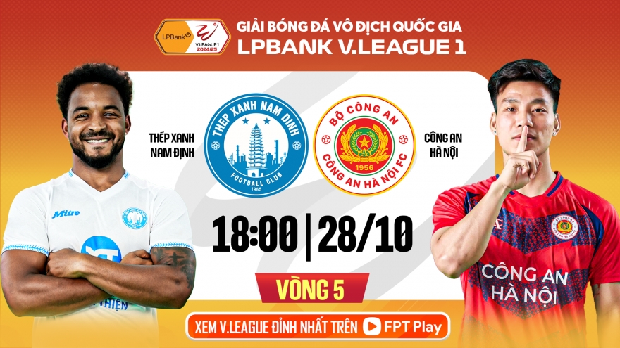 Lịch thi đấu và trực tiếp V-League hôm nay 28/10: Nam Định so tài CAHN