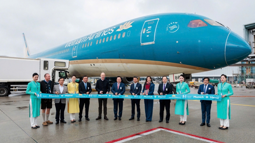 Chính thức mở đường bay thẳng Hà Nội, TP Hồ Chí Minh - Munich (Đức)