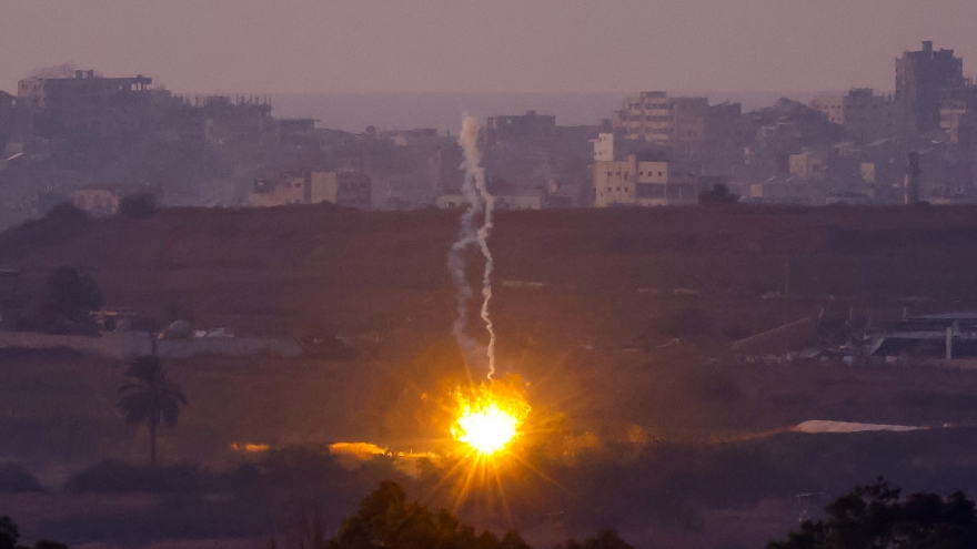 Israel tấn công 40.000 mục tiêu của Hamas ở dải Gaza trong một năm qua