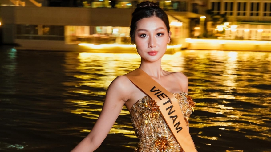 Quế Anh hát nhạc Kpop tại Miss Grand International 2024