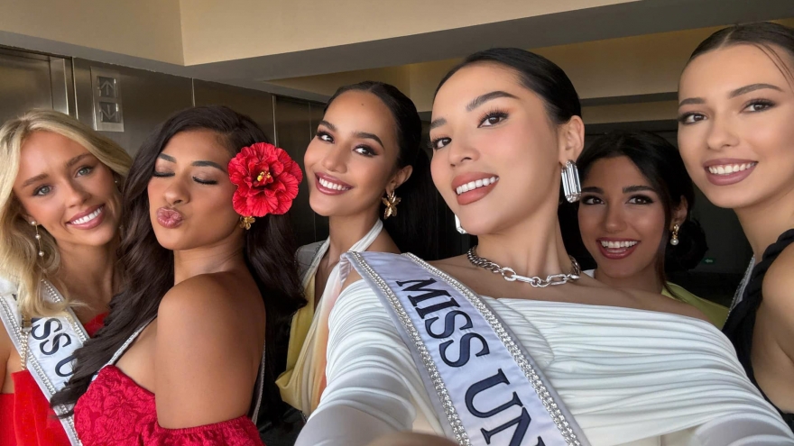 Kỳ Duyên nhận mưa lời khen khi vừa nhập cuộc Miss Universe 2024