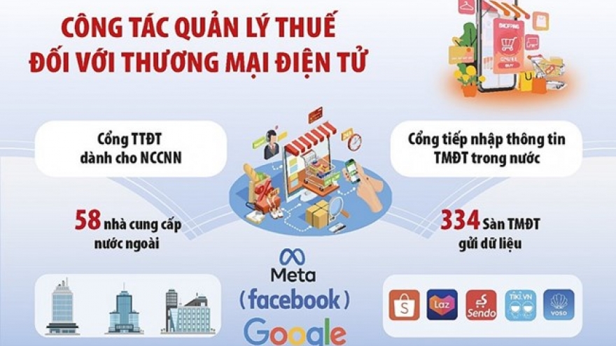 Chống thất thu thuế khi thương mại điện tử tăng trưởng mạnh