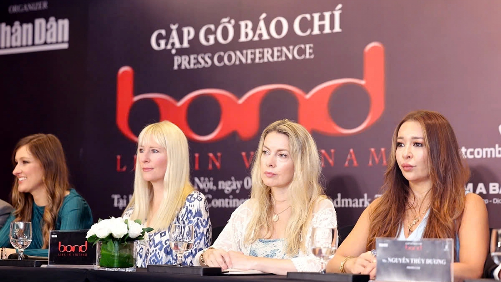 Quartet Bond girls to wear traditional Vietnamese dress for Hanoi performance