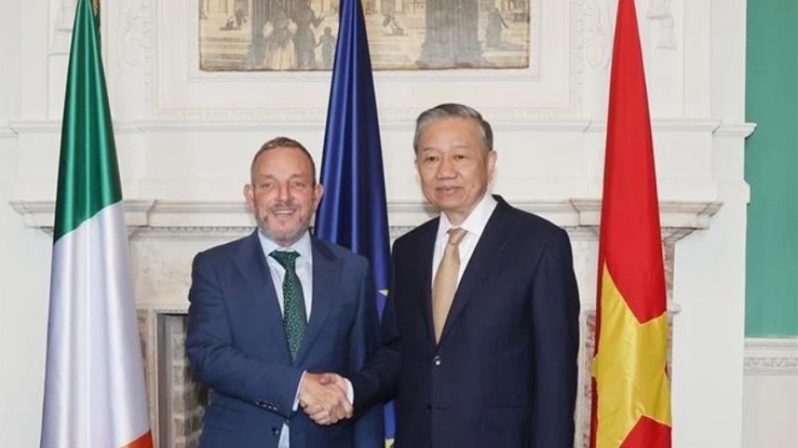 Vietnamese leader meets with high-ranking legislators of Ireland