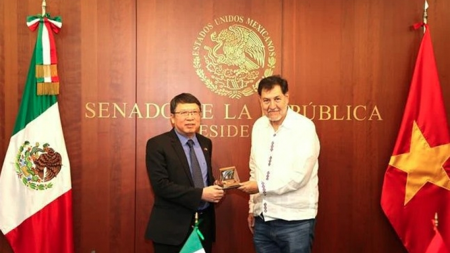 New Vietnamese Ambassador pays courtesy call to President of Mexican Senate