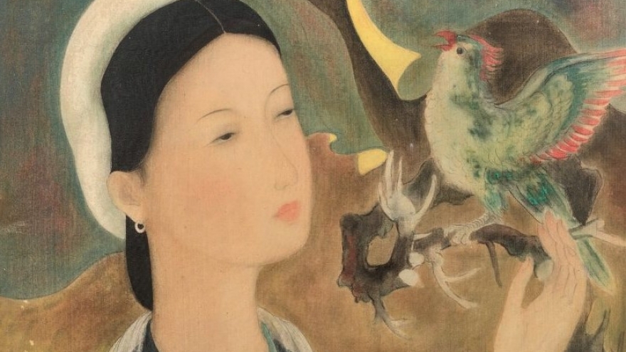 Paintings by renowned Vietnamese artists auctioned at high prices in France