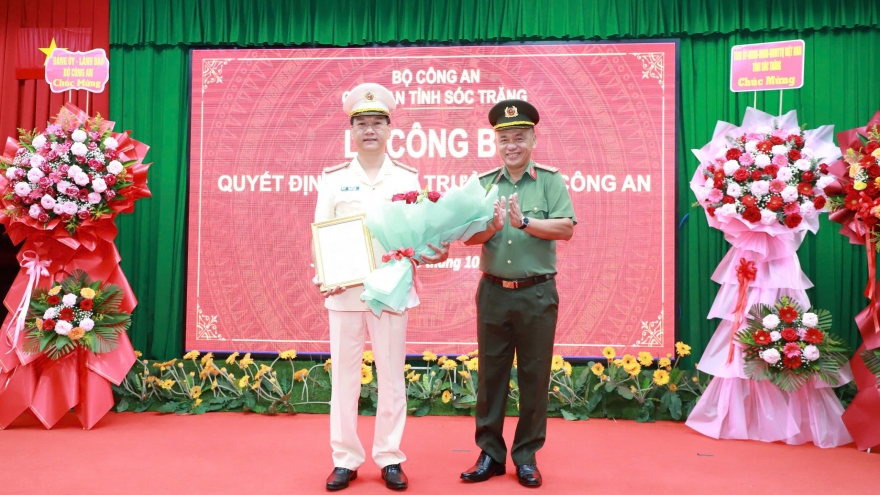 Đại tá Bùi Đức An giữ chức Phó Giám đốc Công an tỉnh Sóc Trăng