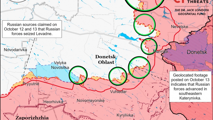 Nga tấn công chiến thuật, tìm cách xóa sổ khúc lồi của Ukraine tại Donetsk