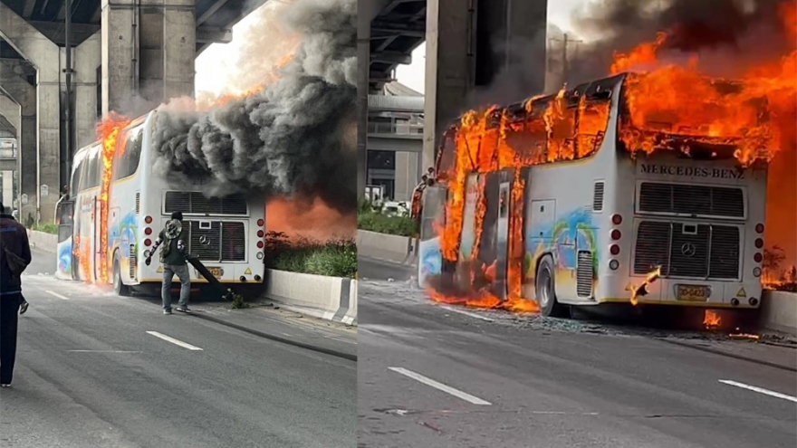 Nguyên nhân vụ cháy xe bus chở học sinh, hàng chục người thiệt mạng tại Thái Lan