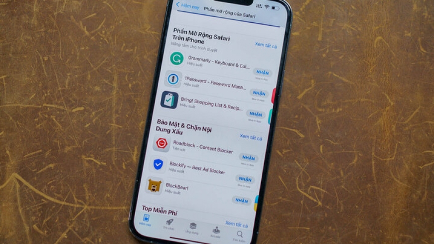 Cách tóm tắt trang web trên Safari iPhone