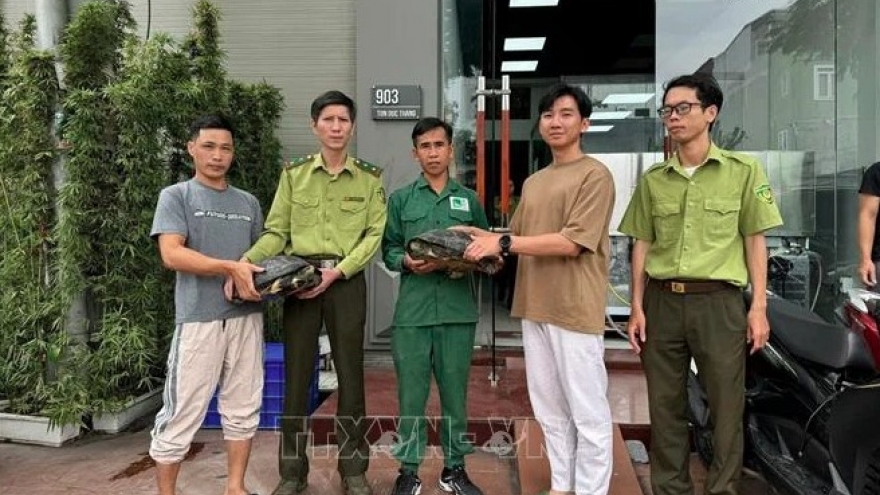 Cuc Phuong National Park receives rare, endangered animals