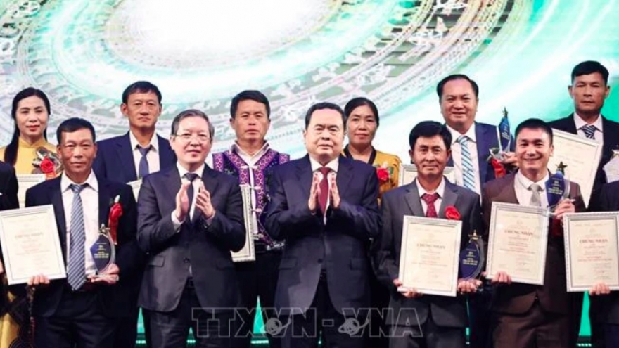 Outstanding Vietnamese farmers, cooperatives honoured