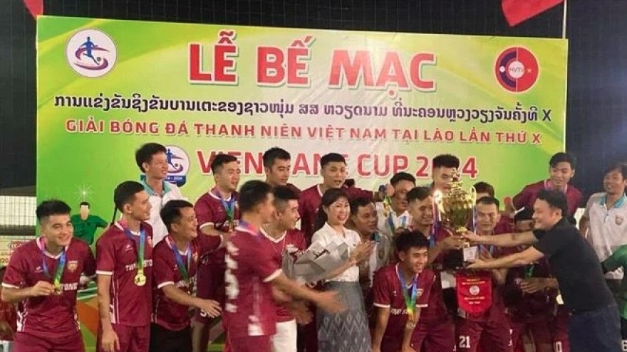 Football tournament in support of Lao children with disabilities