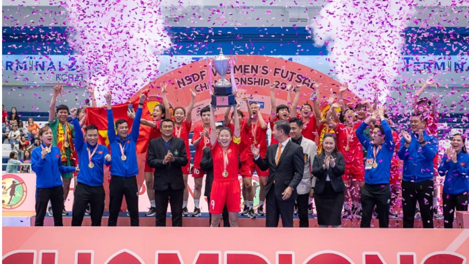 Vietnamese women’s futsal team secures 11th place in world rankings