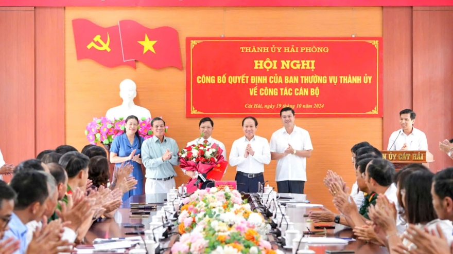 Hải Phòng có bí thư huyện uỷ mới