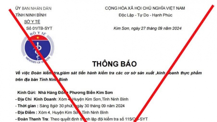 Ninh Bình: Giả danh Phó Giám đốc Sở Y tế để lừa đảo