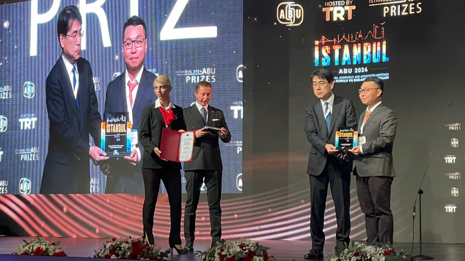Lễ trao giải ABU 2024: VOV giành Giải Xuất sắc ở thể loại Phóng sự thời sự