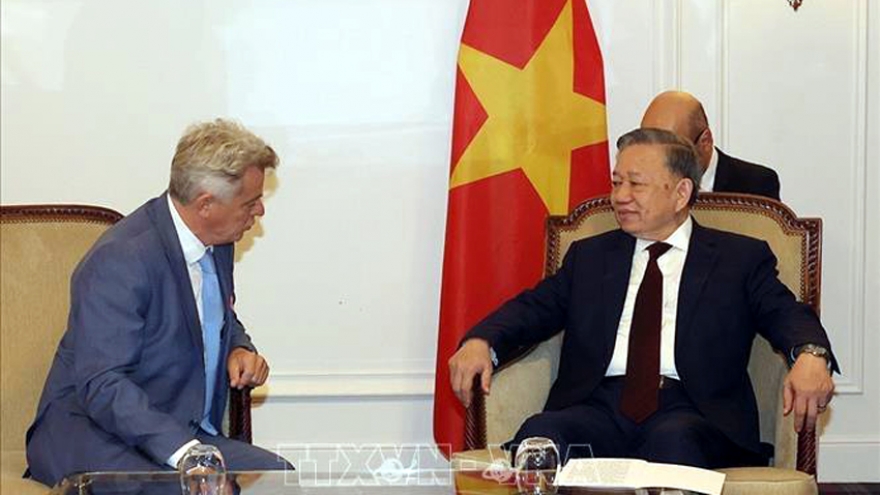Tổng Bí thư, Chủ tịch nước tiếp Bí thư toàn quốc Đảng Cộng sản Pháp