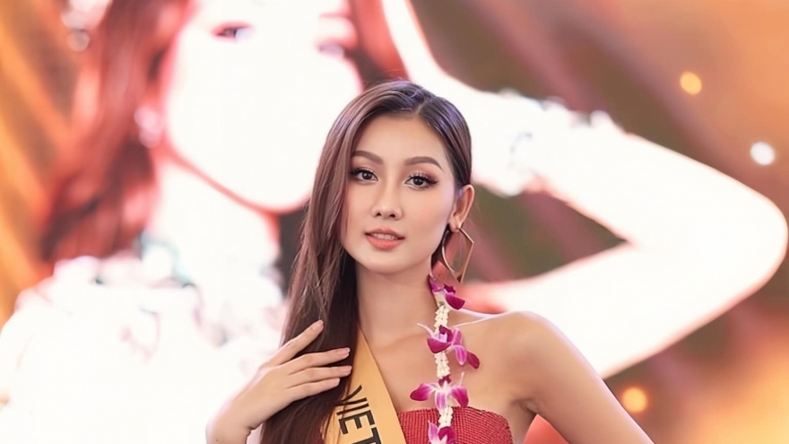 Hoa hậu Quế Anh tự tin thi trình diễn áo tắm tại Miss Grand International 2024