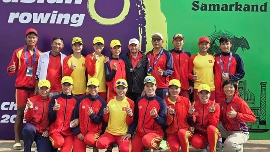 Rowers bring home two Asian championship golds