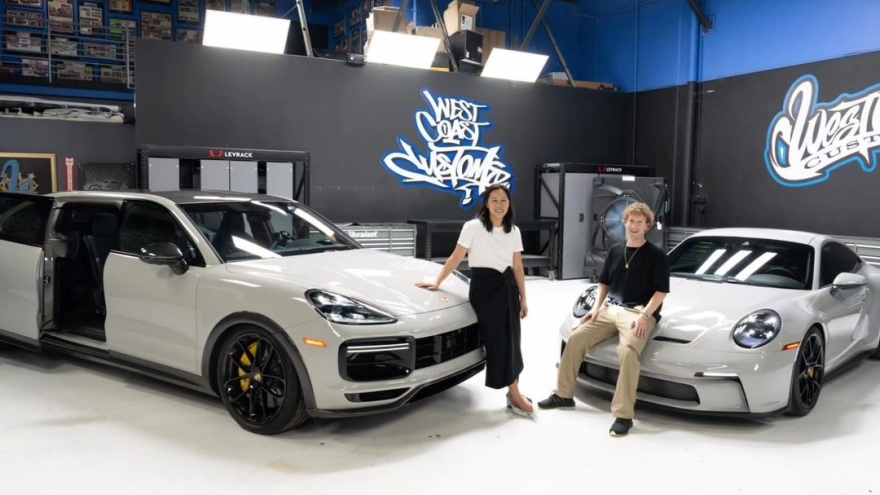 Mark Zuckerberg độ siêu xe Porsche Cayenne Turbo GT thành minivan làm quà cho vợ