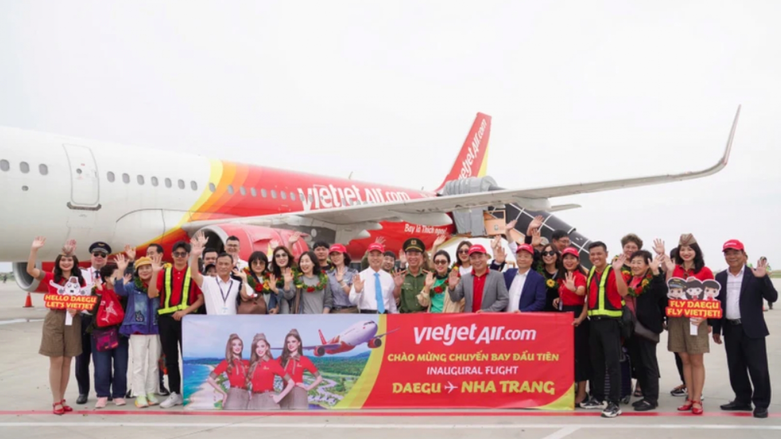 Vietjet launches Nha Trang - Daegu air route