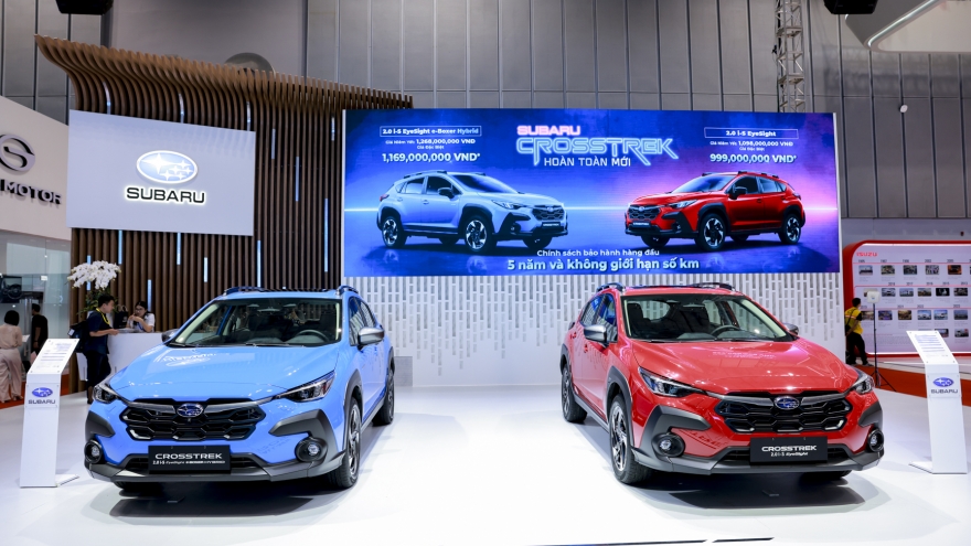 Chi tiết Subaru Crosstrek tại Triển lãm Ô tô Việt Nam 2024