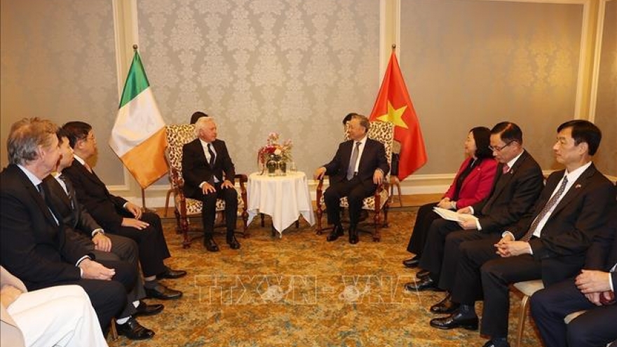 Tổng Bí thư, Chủ tịch nước Tô Lâm tiếp Lãnh sự danh dự của Việt Nam tại Ireland