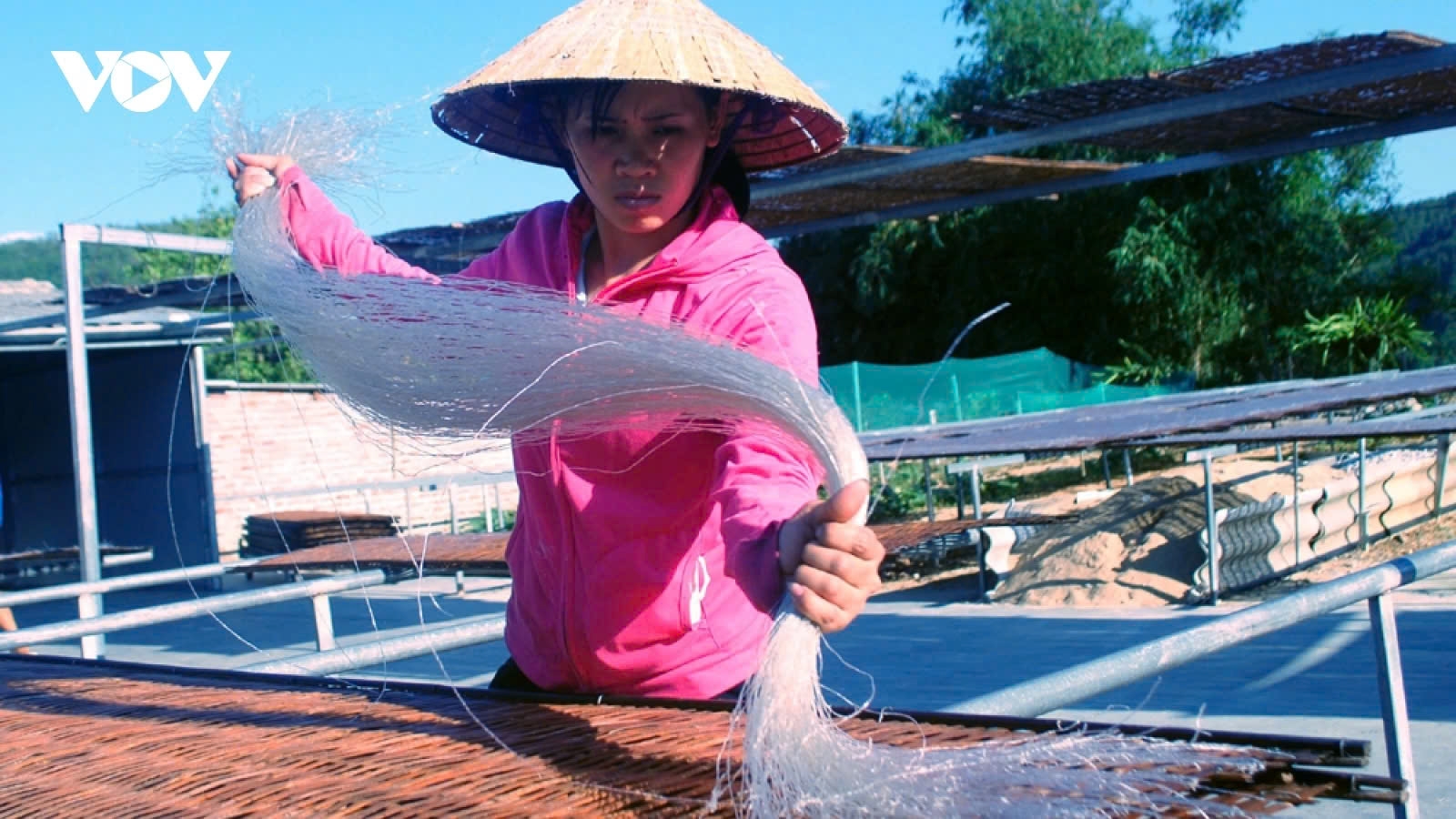 The craft of making vermicelli in Lai Chau