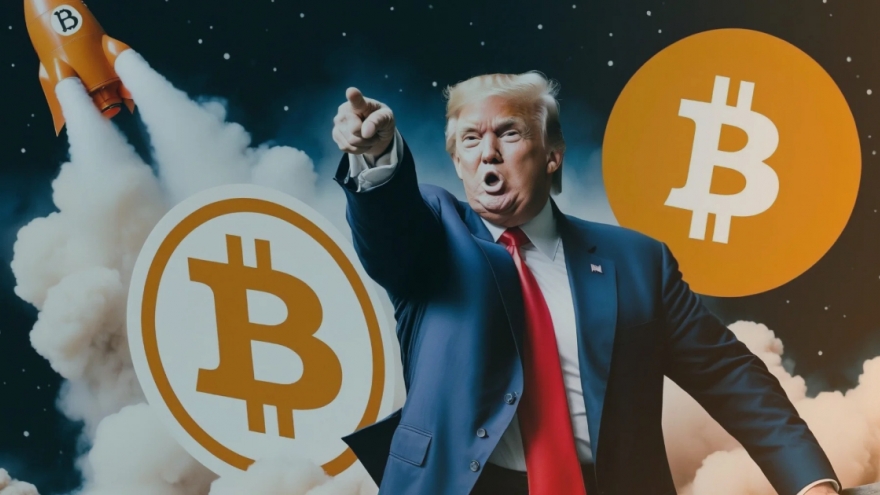 Giá Bitcoin lập mức kỷ lục mới sau chiến thắng của ông Donald Trump