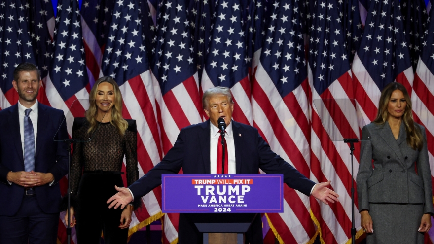 Ông Donald Trump tuyên bố là Tổng thống thứ 47 của nước Mỹ